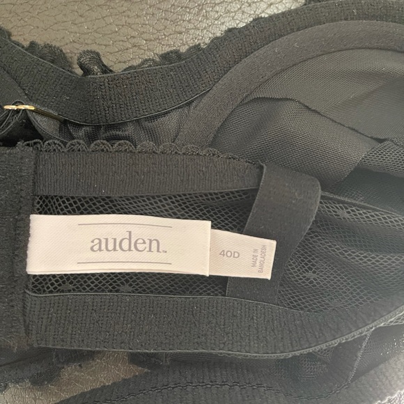 Auden Black Lace Bra 40D - Picture 9 of 9